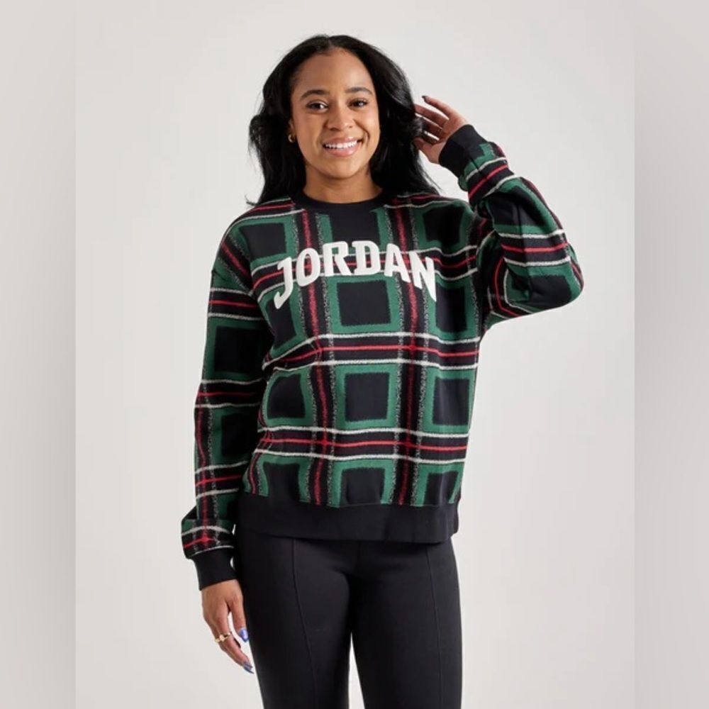 Nike Women’s Jordan Brooklyn Fleece Crewneck Sweatshirt NEW with tags Medium